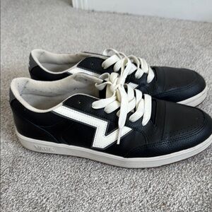 Vans Black and White Classic Skate Sneakers
